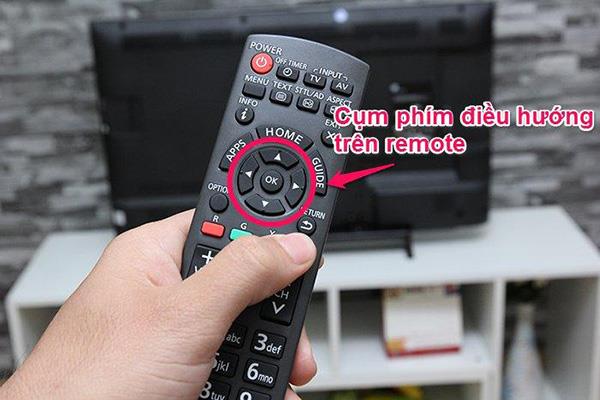 Steps to connect to the network on Panasonic smart TV