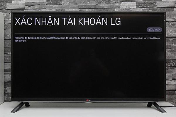 Petunjuk mengenai cara membuat akaun peribadi di LG TV pintar