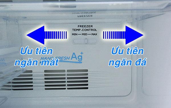 Wofür dient der Kühlschrankknopf und wozu dient er?