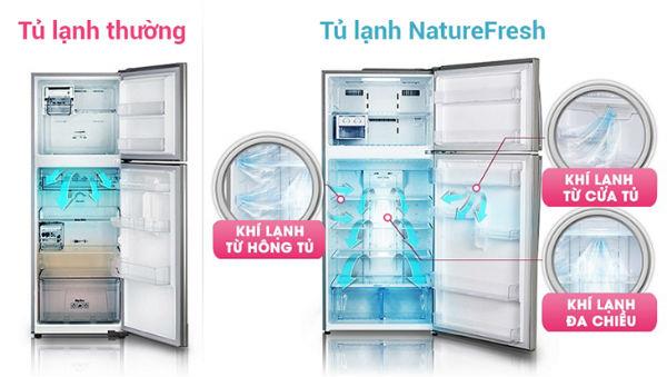 Pelajari tentang teknologi pendinginan multi-dimensi pada lemari es LG