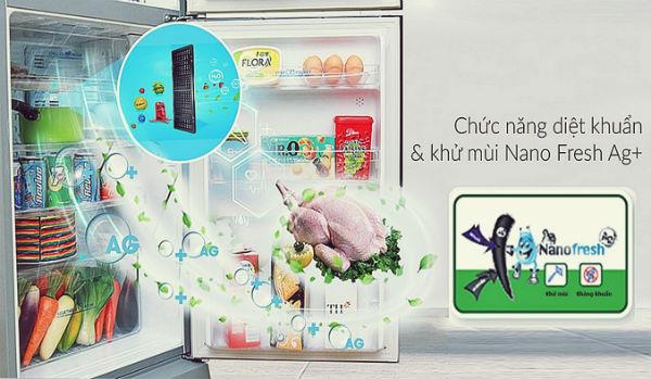 Antimicrobial technologies on Aqua refrigerators