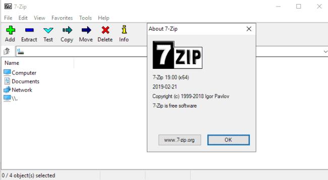 4 Miglior software per comprimere e decomprimere file .zip e .rar 2020