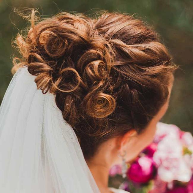 Gaya rambut pernikahan 2020: yang paling indah dalam 100 gambar