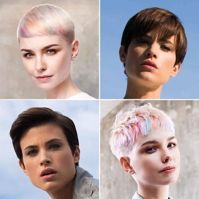 قصات الشعر القصيرة 2020 لربيع وصيف: اتجاهات في 180 صورة