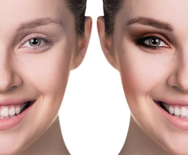 Bulging eye makeup: how to do ball eye makeup