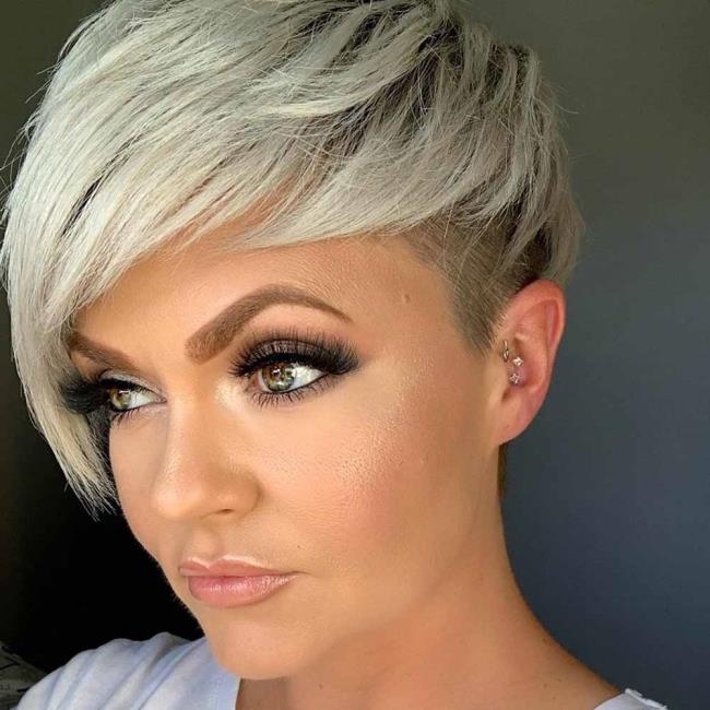 Very short haircuts: 150 images and ideas