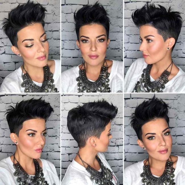 Very short haircuts: 150 images and ideas