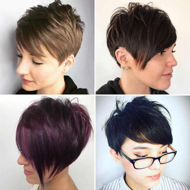 Very short haircuts: 150 images and ideas