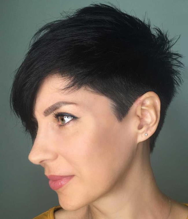 Very short haircuts: 150 images and ideas