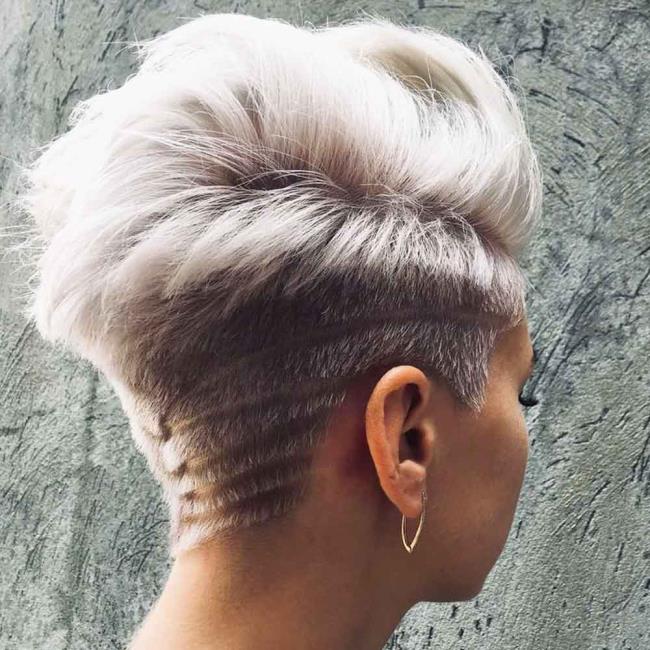 Coupes de cheveux très courtes: 150 images et idées