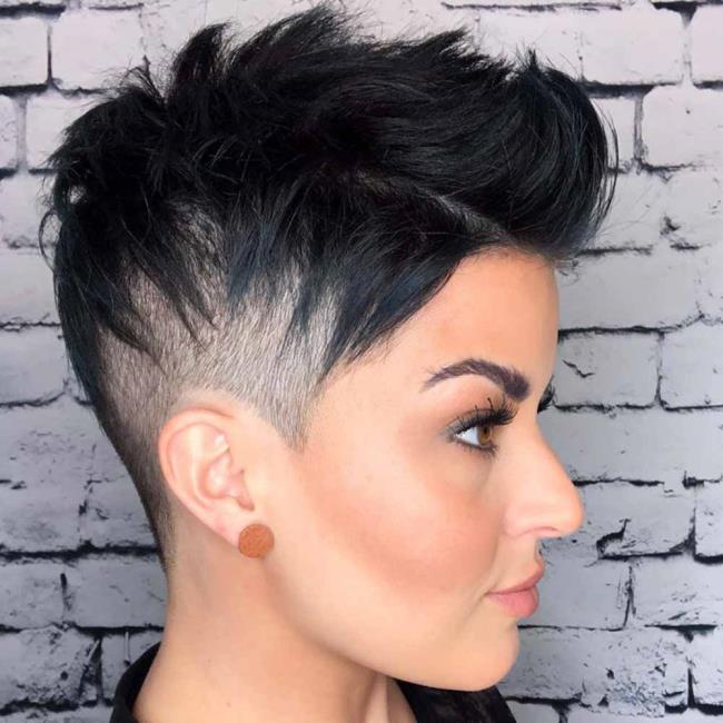 Very short haircuts: 150 images and ideas