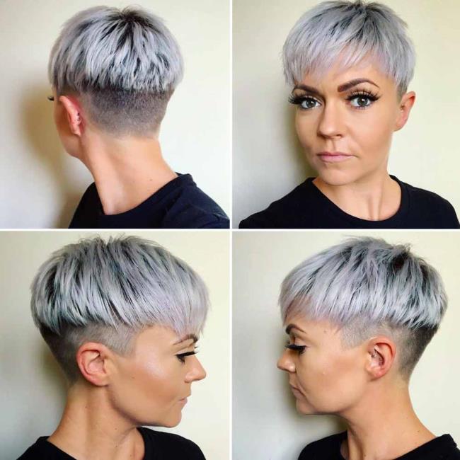 Very short haircuts: 150 images and ideas