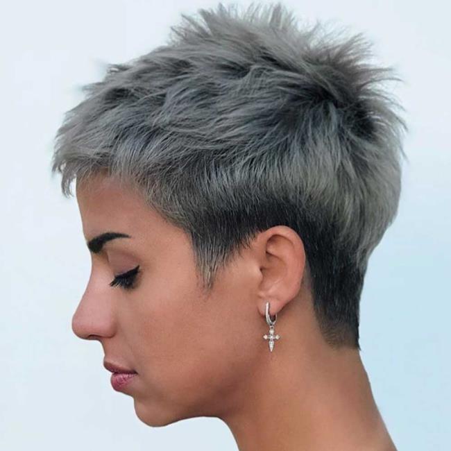 Coupes de cheveux très courtes: 150 images et idées