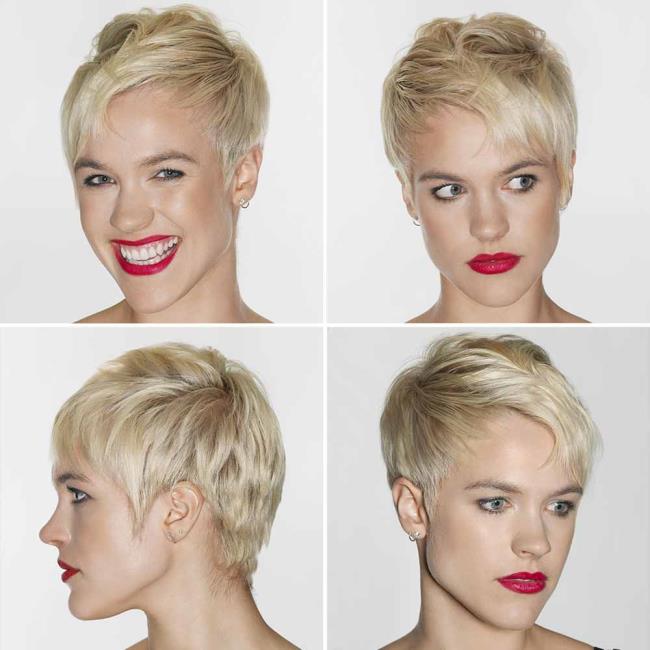 Very short haircuts: 150 images and ideas