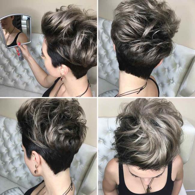 Sehr kurze Frisuren: 150 Bilder und Ideen