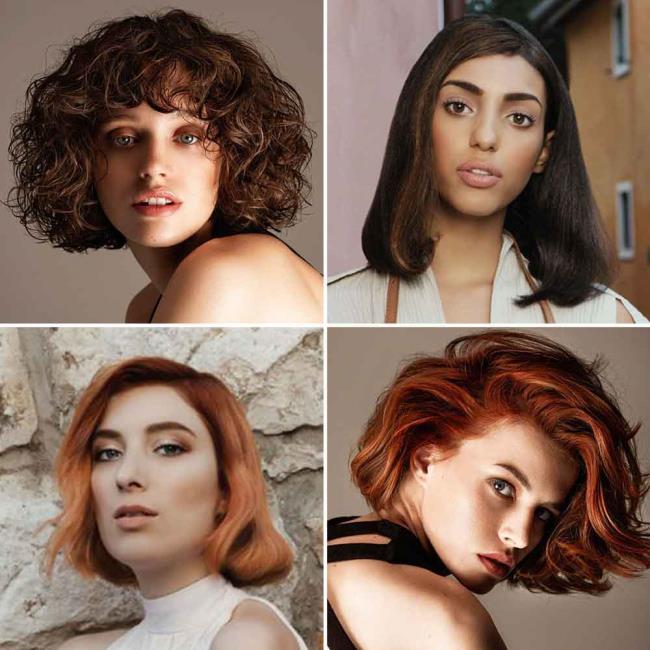 Potongan rambut sedang musim semi musim panas 2020: tren dalam 150 gambar