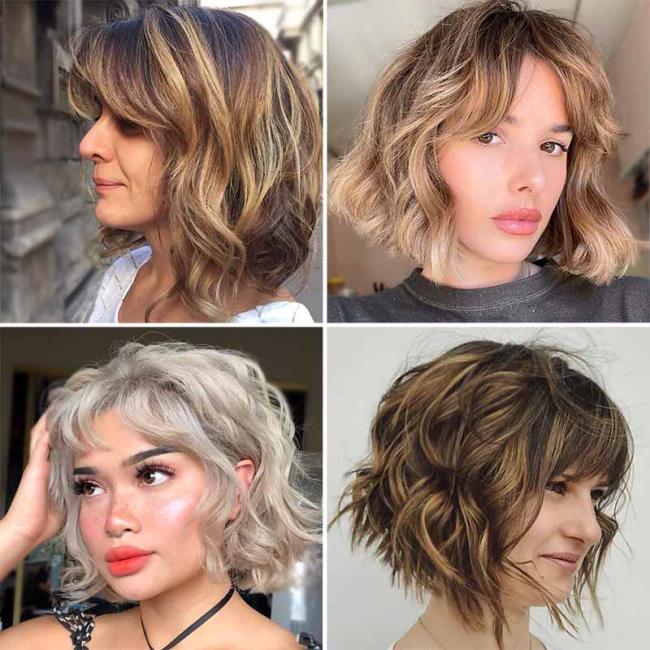 Hair Bob 2020 Summer: 80 beautiful trendy cuts