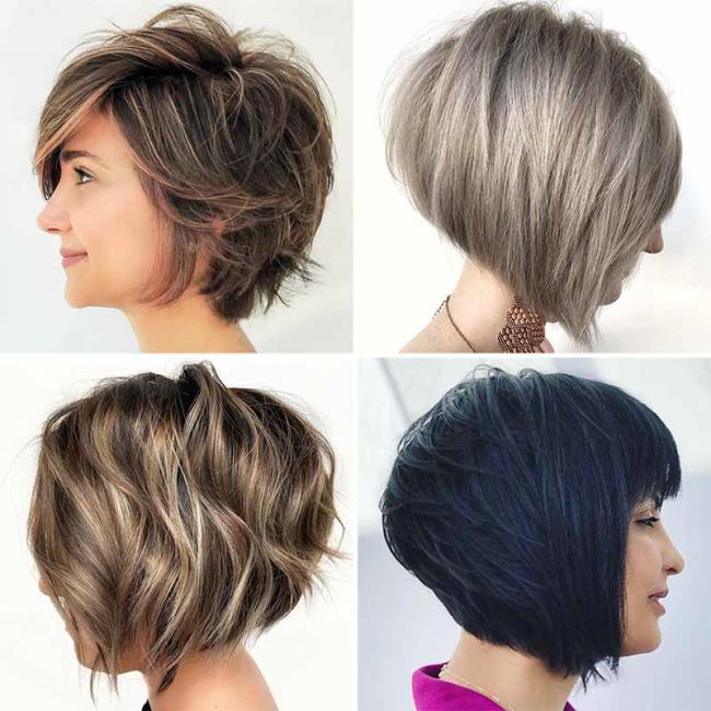 Hair Bob 2020 Summer: 80 beautiful trendy cuts
