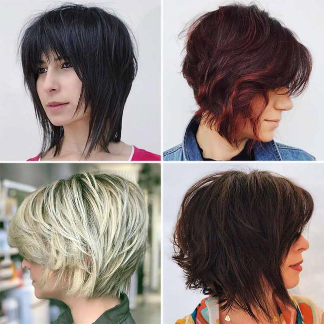 Hair Bob 2020 Summer: 80 beautiful trendy cuts