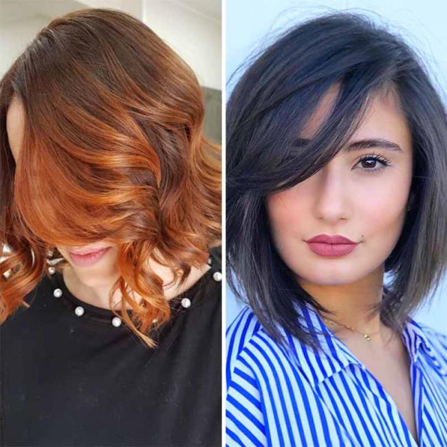 Hair Bob 2020 Summer: 80 beautiful trendy cuts