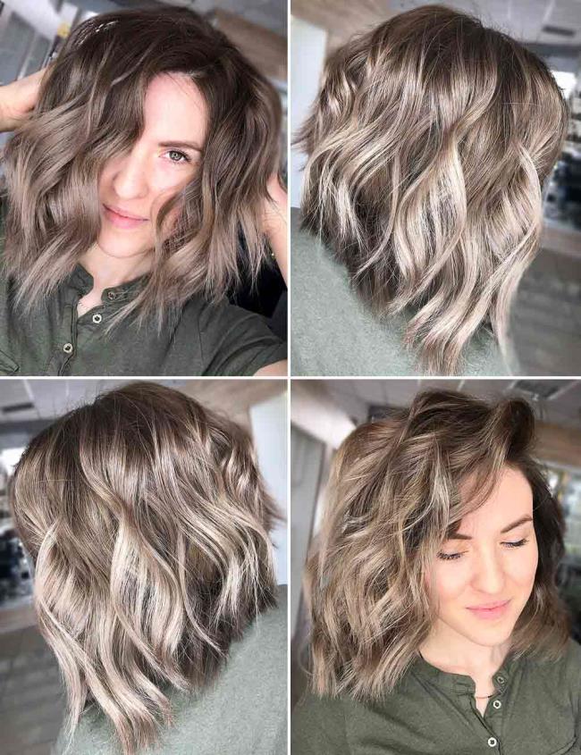 Wavy bob: how to do it and 100 photos to inspire you