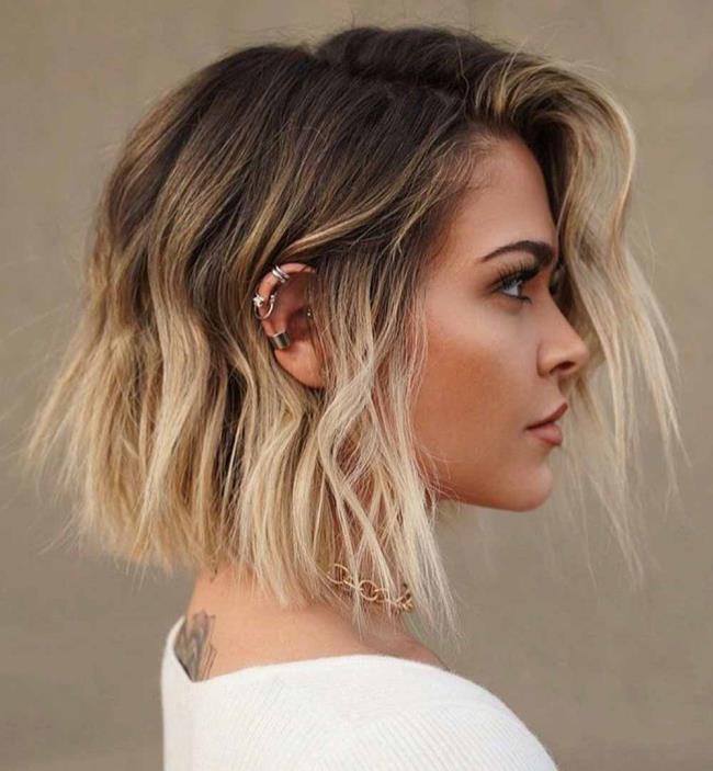 Wavy bob: how to do it and 100 photos to inspire you