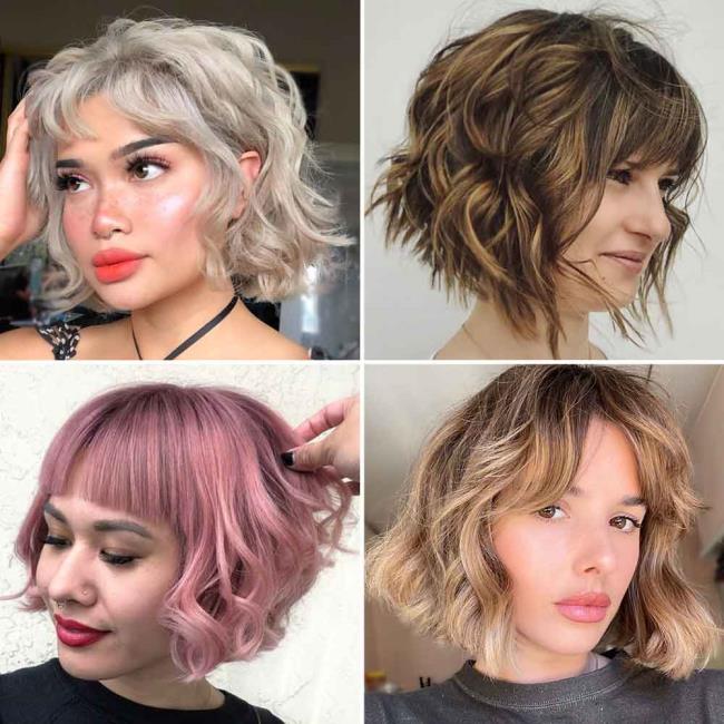 Wavy bob: how to do it and 100 photos to inspire you