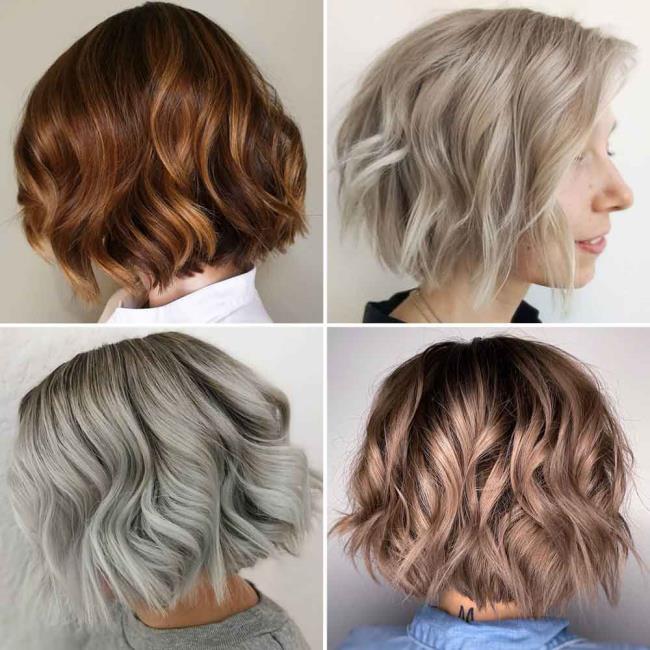 Wavy bob: how to do it and 100 photos to inspire you