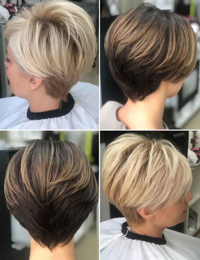 Haircuts over 50 and over 60: 100 images and ideas