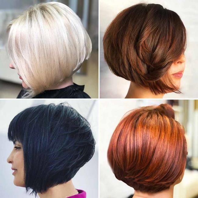 Haircuts over 50 and over 60: 100 images and ideas