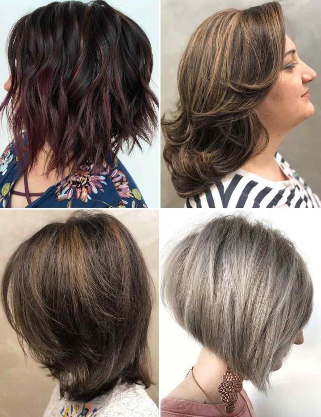 50以上および60以上のヘアカット：100の画像とアイデア