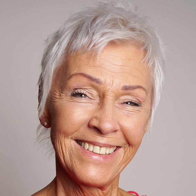 Haircuts over 50 and over 60: 100 images and ideas