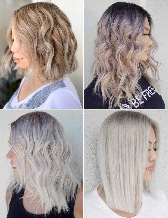 Medium haircuts Summer 2020: trends in 160 images