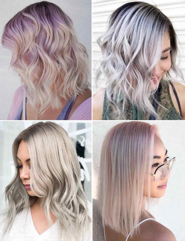 Medium haircuts Summer 2020: trends in 160 images