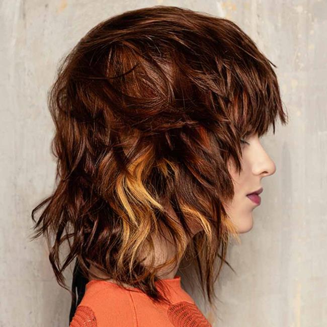 Medium haircuts Summer 2020: trends in 160 images