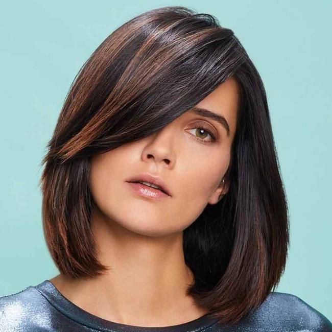 Medium haircuts Summer 2020: trends in 160 images