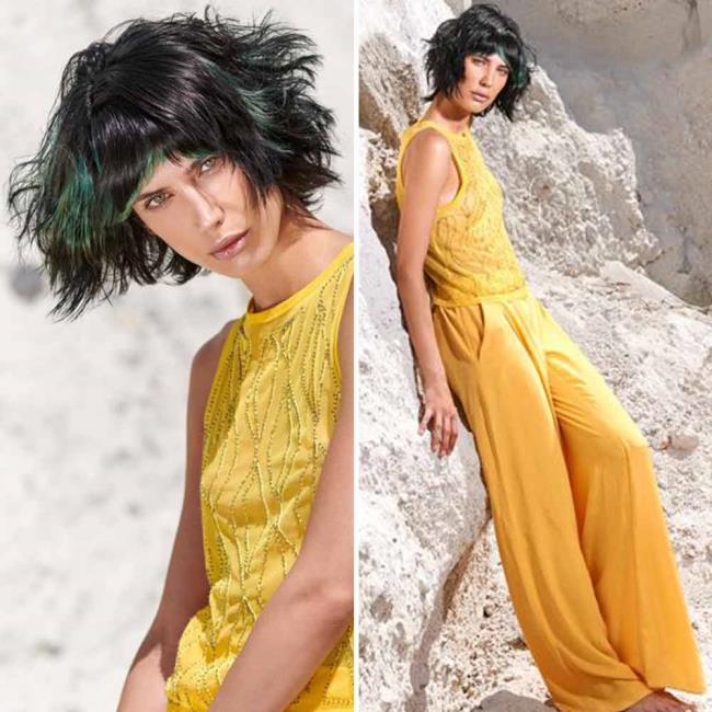 Medium haircuts Summer 2020: trends in 160 images