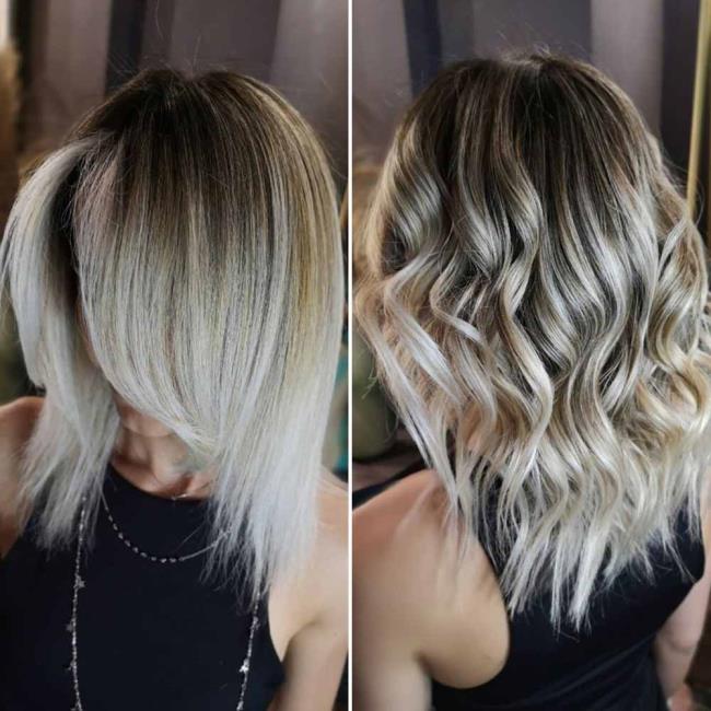 Medium haircuts Summer 2020: trends in 160 images