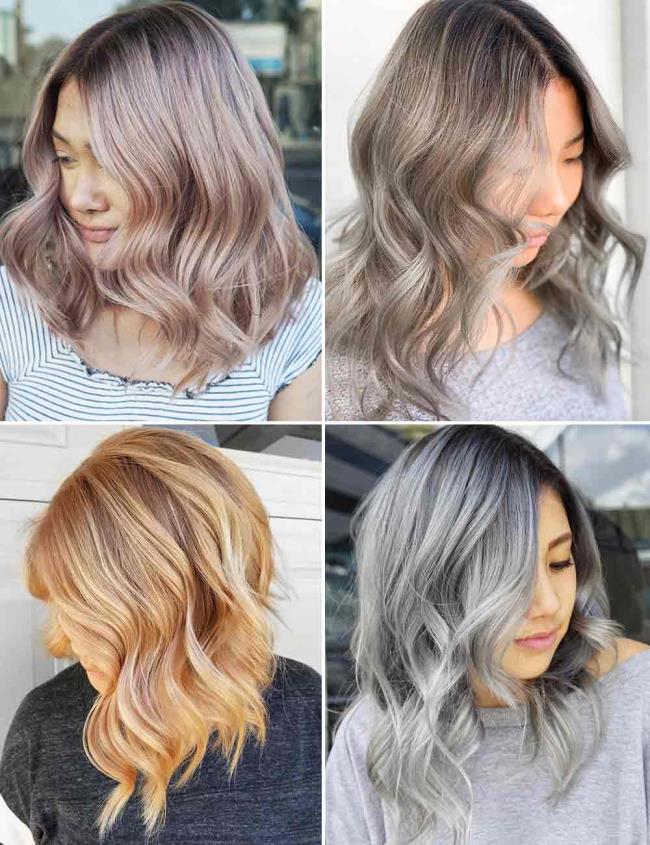 Medium haircuts Summer 2020: trends in 160 images