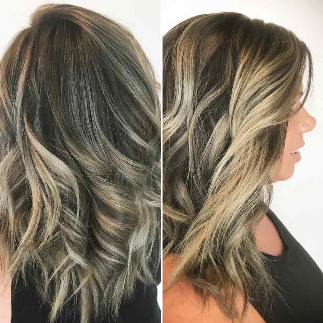 Medium haircuts Summer 2020: trends in 160 images