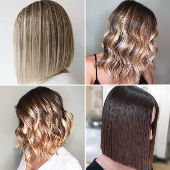 Medium haircuts Summer 2020: trends in 160 images