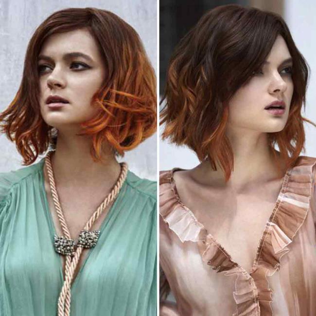 Warna rambut 2020 Musim Panas: trend dalam 160 gambar