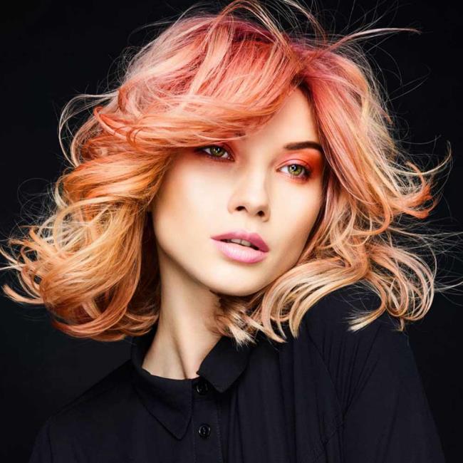 Warna rambut Musim Panas 2020: tren dalam 160 gambar