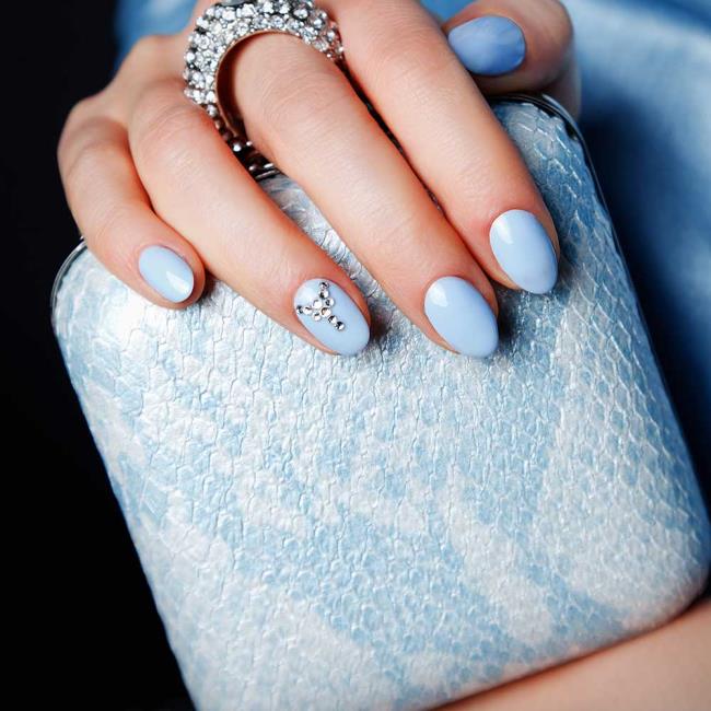 Gel nails 2020: trends and nail art, 100 images