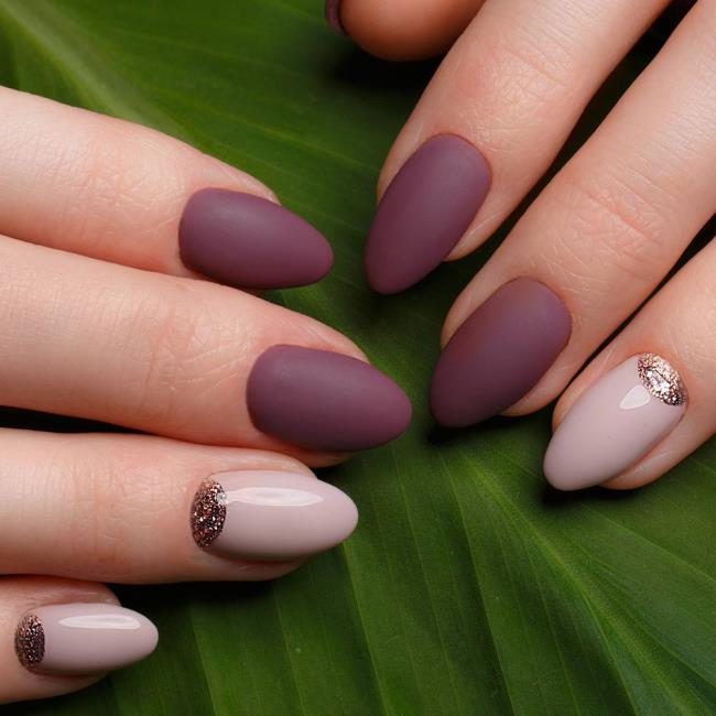 Gel nails 2020: trends and nail art, 100 images