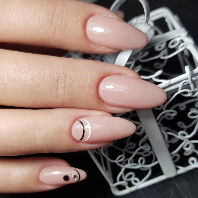 Gel nails 2020: trends and nail art, 100 images