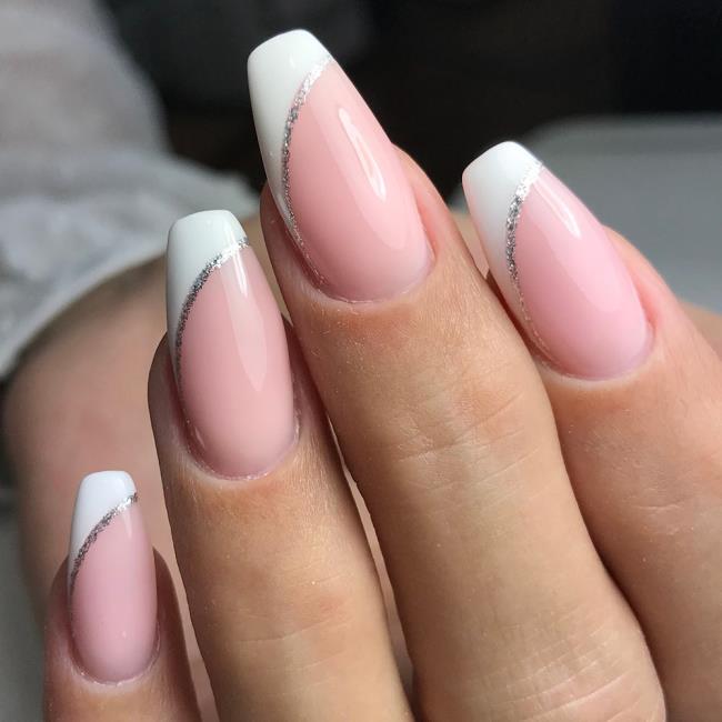 Gel nails 2020: trends and nail art, 100 images