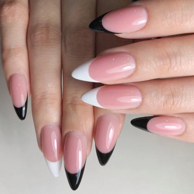 Gel nails 2020: trends and nail art, 100 images