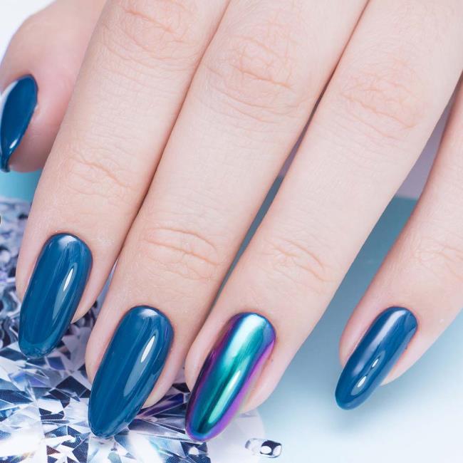 Gel nails 2020: trends and nail art, 100 images