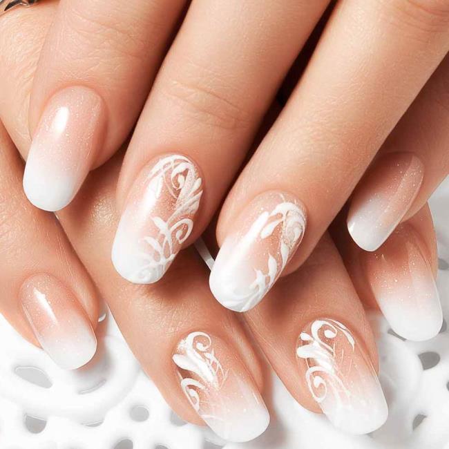 Gel nails 2020: trends and nail art, 100 images